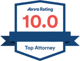 Avvo Rating 10.0 badge